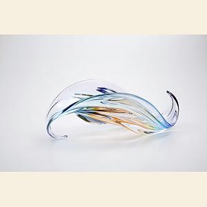 第2回北近江サケグラス公募展受賞作品　鹿田洋介「かもす」ぐい呑徳利揃え　未使用品 第2回北近江サケグラス公募展受賞作品 鹿田洋介「かもす」ぐい呑徳利